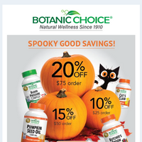 Botanic Choice email thumbnail