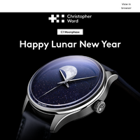 Christopher Ward UK email thumbnail