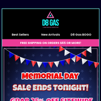 D8 GAS email thumbnail