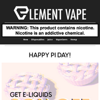 Element Vape email thumbnail