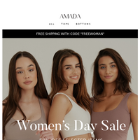 AMADA Wear email thumbnail