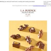 L.A. Burdick Chocolate email thumbnail