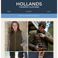 Hollands Country Clothing email thumbnail