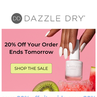 Dazzle Dry email thumbnail