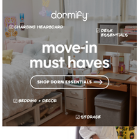 Dormify email thumbnail