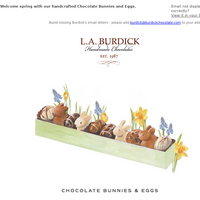 L.A. Burdick Chocolate email thumbnail