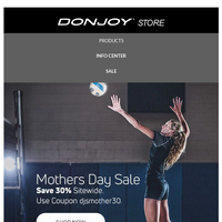 DonJoy email thumbnail