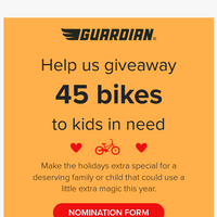 Guardian Bikes email thumbnail