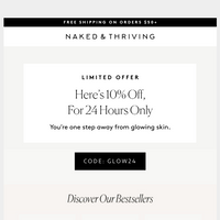 naked + thriving email thumbnail