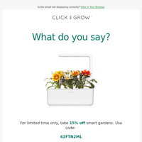 Click & Grow email thumbnail