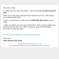 Gain The Edge email thumbnail