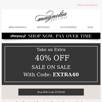 Magnolia Boutique email thumbnail