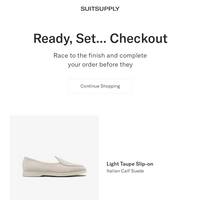 SuitSupply email thumbnail