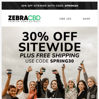 ZebraCBD email thumbnail