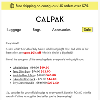 CALPAK email thumbnail