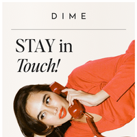 DIME Beauty email thumbnail