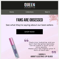 Queen Cosmetics email thumbnail