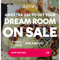 Dormify email thumbnail