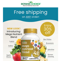 Botanic Choice email thumbnail