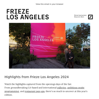 Frieze email thumbnail