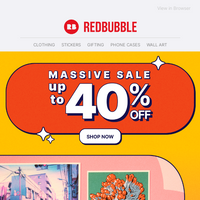 Redbubble email thumbnail