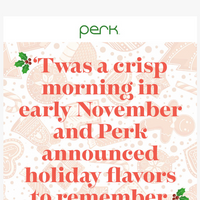 Perk Energy email thumbnail