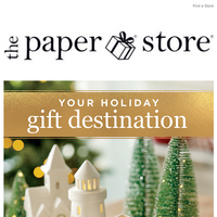 The Paper Store email thumbnail