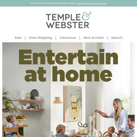 Temple & Webster email thumbnail