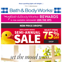 Bath and Body Works email thumbnail