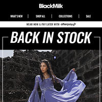 Black Milk Clothing email thumbnail