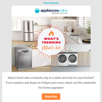 Appliances Online email thumbnail