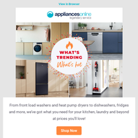 Appliances Online email thumbnail