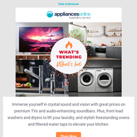 Appliances Online email thumbnail