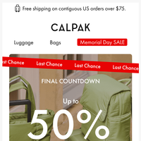 CALPAK email thumbnail