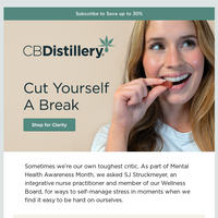 The CBDistillery email thumbnail