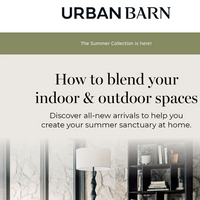 Urban Barn email thumbnail