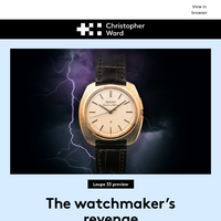 Christopher Ward UK email thumbnail