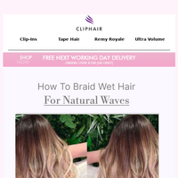 Cliphair email thumbnail