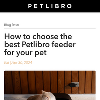 Petlibro email thumbnail