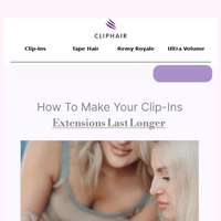 Cliphair email thumbnail