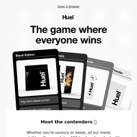 Huel UK email thumbnail