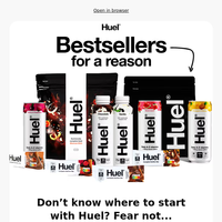 Huel UK email thumbnail