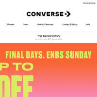 Converse Australia email thumbnail