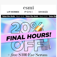 Esmi Skin Minerals email thumbnail