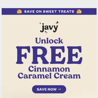 Javy Coffee email thumbnail