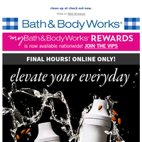 Bath and Body Works email thumbnail