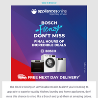 Appliances Online email thumbnail