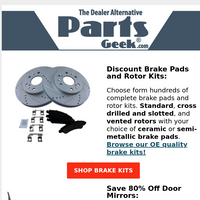 Parts Geek email thumbnail