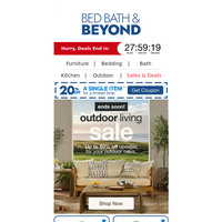 Bed Bath and Beyond email thumbnail