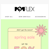 POPFLEX email thumbnail